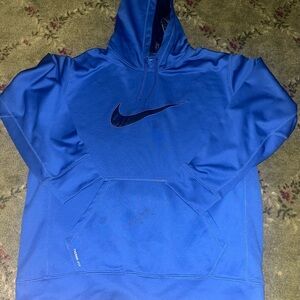 Nike Men's Royal Blue Hoodie